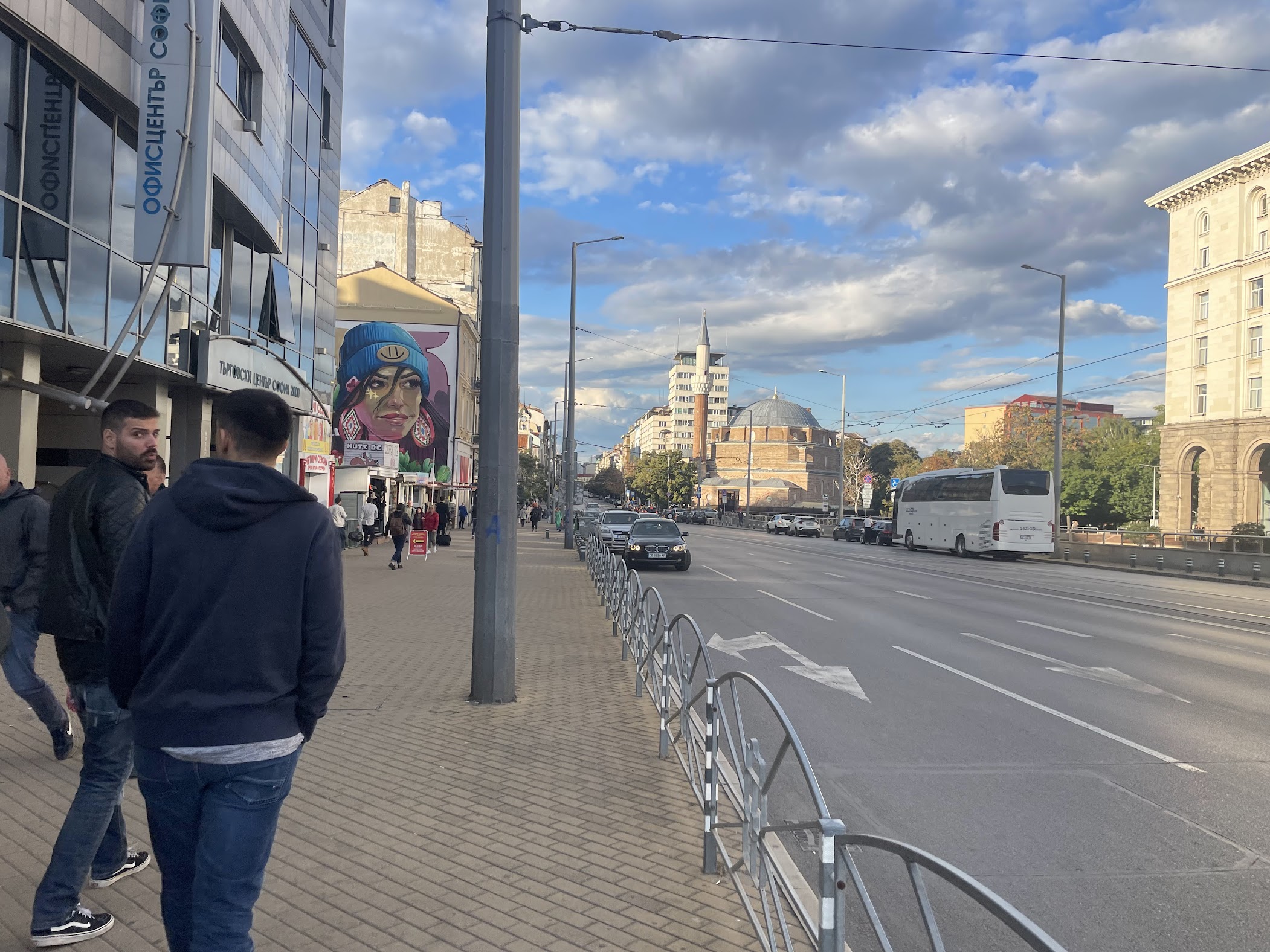 street view in Sofia