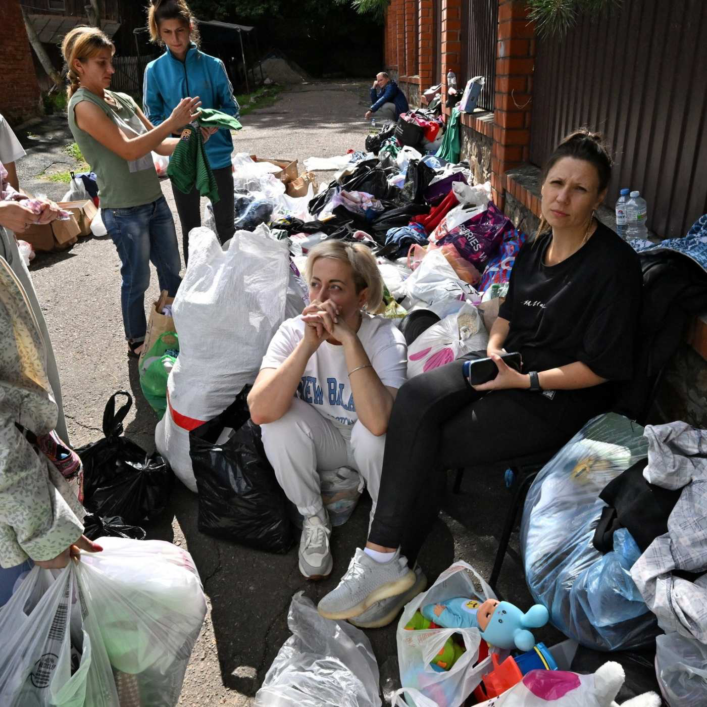 Displacement of residents of Sudzha